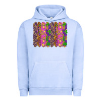 Pigment Grape Ice mardi gras brushstrokes Urban Hoodie - RanaPortraitStore