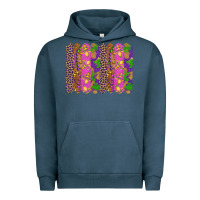 Pigment Midnight Navy mardi gras brushstrokes Urban Hoodie - RanaPortraitStore