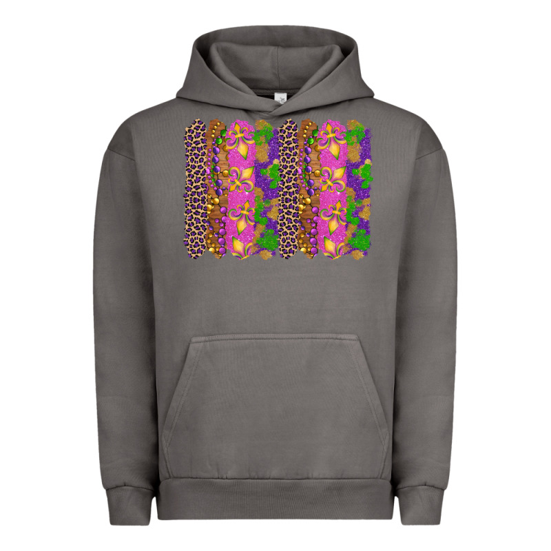 Mardi Gras Brushstrokes Urban Hoodie by RanaPortraitStore | Teevron