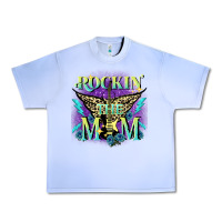 Grape Ice Rockin' the mom Mother's Day Urban Heavy Tee - FaDigitalArtStudio