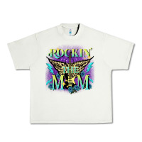 Pistachio Rockin' the mom Mother's Day Urban Heavy Tee - FaDigitalArtStudio