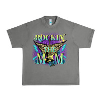 Tornado Rockin' the mom Mother's Day Urban Heavy Tee - FaDigitalArtStudio