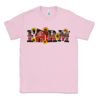 Bubblegum Pink western farm Classic Tee - Artiststas