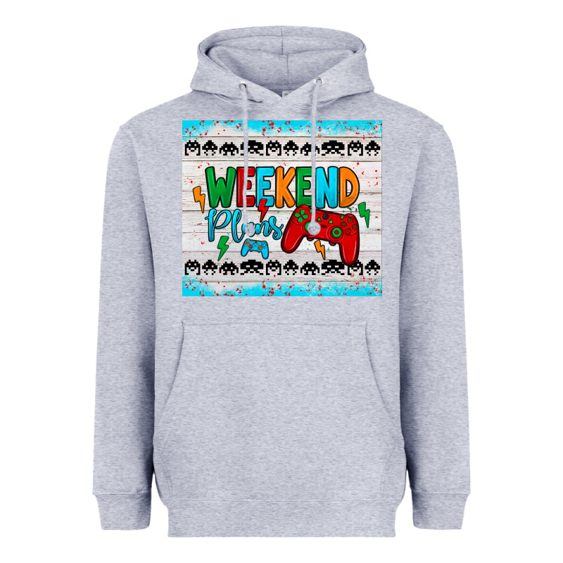 Weekend Plans Heavyweight Hoodie by JahusDesignShop | Teevron