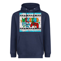 Navy weekend plans Heavyweight Hoodie - JahusDesignShop