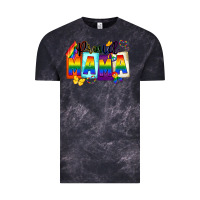 Cloud Black proud mama Vintage Tee - FaDigitalArtStudio