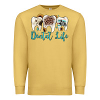 Antique Gold dental life Premium Sweatshirt - JahusDesignShop