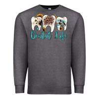 Charcoal Heather dental life Premium Sweatshirt - JahusDesignShop