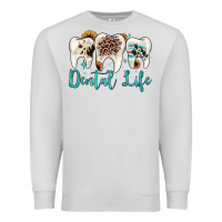 Dove Grey dental life Premium Sweatshirt - JahusDesignShop