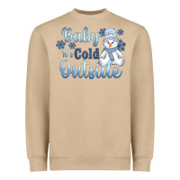 Mushroom baby it's cold outside Heavyweight Sweatshirt - AdoDesignShop