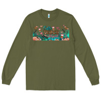 Army Green coffe teach repeat libbey glass Long Sleeve Tee - BundleAndBundleShop