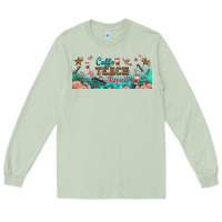 Matcha coffe teach repeat libbey glass Long Sleeve Tee - BundleAndBundleShop
