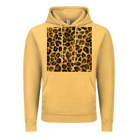Vintage Mustard leopard seamless pattern Vintage Hoodie - BundleAndBundleShop