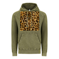 Vintage Olive leopard seamless pattern Vintage Hoodie - BundleAndBundleShop