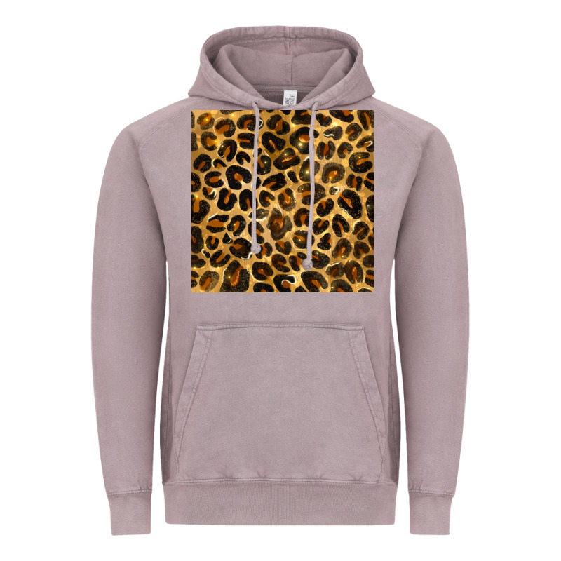Leopard Seamless Pattern Vintage Hoodie by BundleAndBundleShop | Teevron
