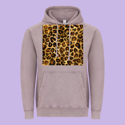 Leopard Seamless Pattern Vintage Hoodie Designed By Bundleandbundleshop