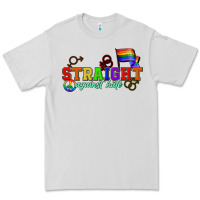 Dove Grey Straight agains hate Premium Tee - CowGirlArtShop