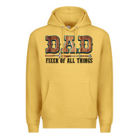 Antique Gold Dad Fixer Of All Things Premium Hoodie - LillyAllenDesigns
