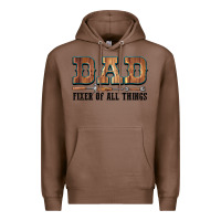 Chestnut Dad Fixer Of All Things Premium Hoodie - LillyAllenDesigns