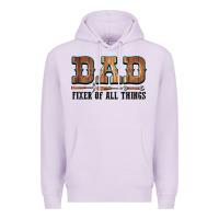 Lilac Dad Fixer Of All Things Premium Hoodie - LillyAllenDesigns