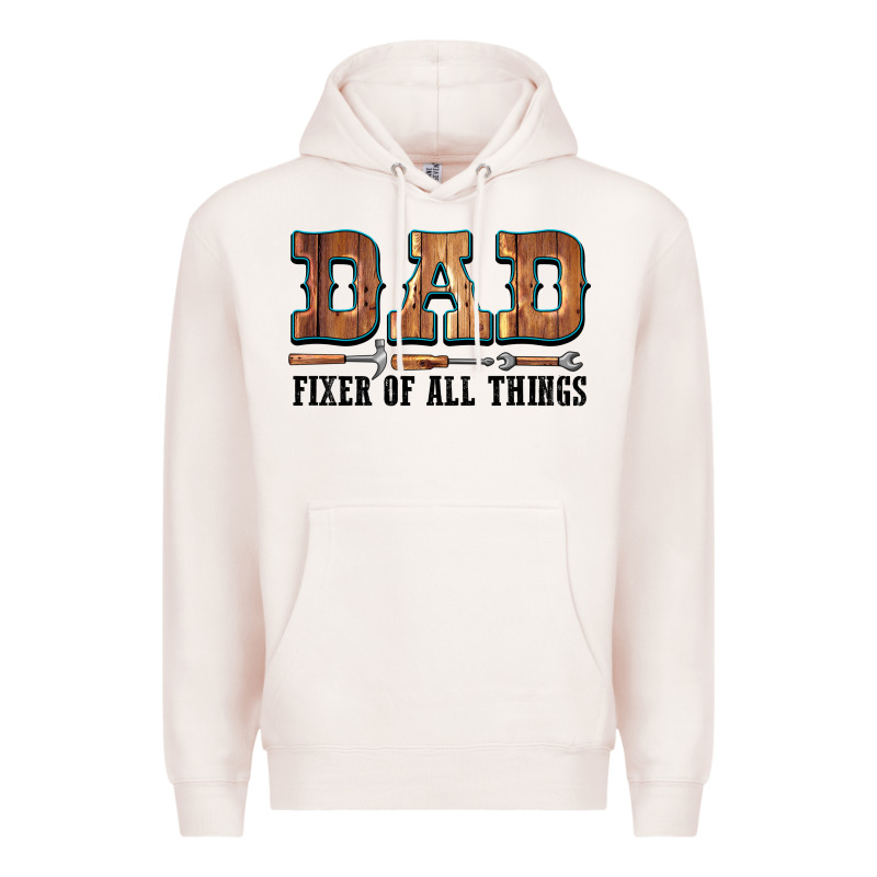Dad Fixer Of All Things Premium Hoodie by LillyAllenDesigns | Teevron