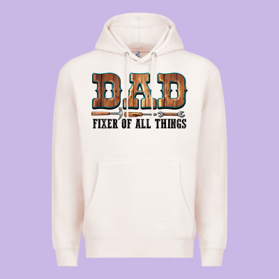 Dad Fixer Of All Things Premium Hoodie Designed By Lillyallendesigns