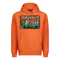 Carrot merry christmas farm truck Premium Hoodie - Jasminsmagicworld