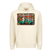 Tofu merry christmas farm truck Premium Hoodie - Jasminsmagicworld