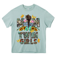 Arona mom of twin girls mother's day Heavy Core Tee - CowGirlArtShop