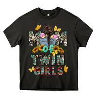 Asphalt mom of twin girls mother's day Heavy Core Tee - CowGirlArtShop