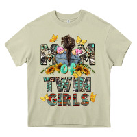 Mossy mom of twin girls mother's day Heavy Core Tee - CowGirlArtShop