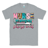 Heather Grey Nurse in progres Classic Tee - CowGirlArtShop