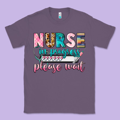 Nurse In Progres Classic Tee Designed By Cowgirlartshop