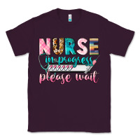 Plum Nurse in progres Classic Tee - CowGirlArtShop