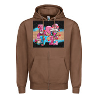 Chestnut v.d love gnomes Zipper Hoodie - AdoDesignShop