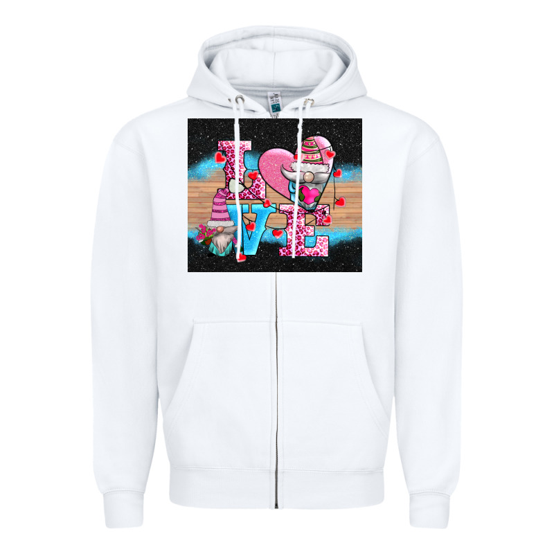 V.d Love Gnomes Zipper Hoodie by AdoDesignShop | Teevron