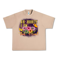 Burro Oh honey i am that mom Urban Heavy Tee - FaDigitalArtStudio