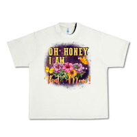 Pistachio Oh honey i am that mom Urban Heavy Tee - FaDigitalArtStudio