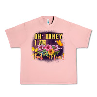 Salmon Oh honey i am that mom Urban Heavy Tee - FaDigitalArtStudio