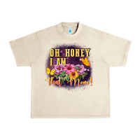 Sandshell Oh honey i am that mom Urban Heavy Tee - FaDigitalArtStudio