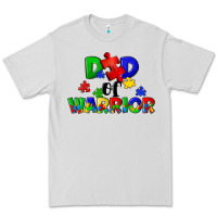Dove Grey Dad of warrior Premium Tee - CowGirlArtShop