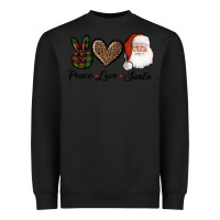 Black peace love eagles royal blue Heavyweight Sweatshirt - AdoDesignShop