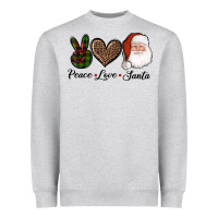 Heather Grey peace love eagles royal blue Heavyweight Sweatshirt - AdoDesignShop