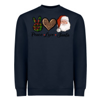 Navy peace love eagles royal blue Heavyweight Sweatshirt - AdoDesignShop