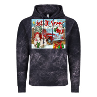 Cloud Black Let It Snow Tumbler Vintage Hoodie - FaDigitalArtStudio
