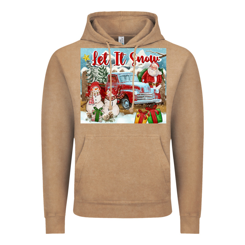 Let It Snow Tumbler Vintage Hoodie by FaDigitalArtStudio | Teevron
