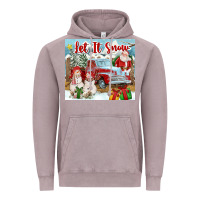 Vintage Zinc Let It Snow Tumbler Vintage Hoodie - FaDigitalArtStudio