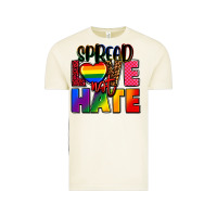 Vintage Arctic spread love not hate Vintage Tee - FaDigitalArtStudio