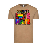 Vintage Coffee spread love not hate Vintage Tee - FaDigitalArtStudio