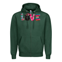 Sports Green belted galloway Zipper Hoodie - AdoDesignShop